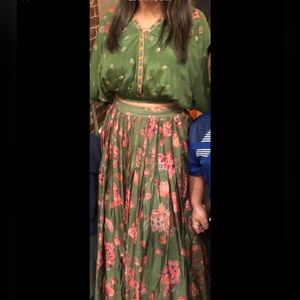 Indian Pakistani Wedding Mendhi Bridal Lengha